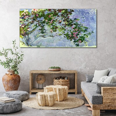 Obraz Canvas Les Roses Claude Monet