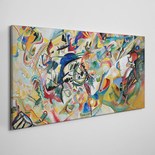 Obraz Canvas Kompozícia VII Kandinsky