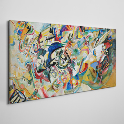 Obraz Canvas Kompozícia VII Kandinsky