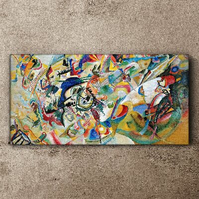 Obraz Canvas Kompozícia VII Kandinsky