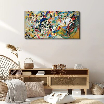 Obraz Canvas Kompozícia VII Kandinsky