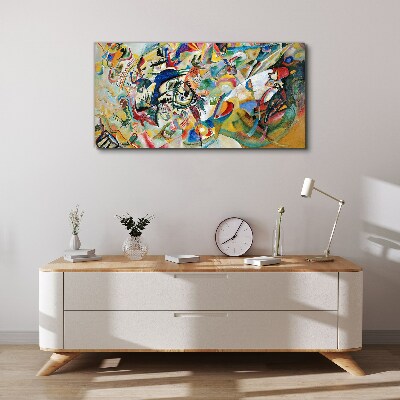 Obraz Canvas Kompozícia VII Kandinsky