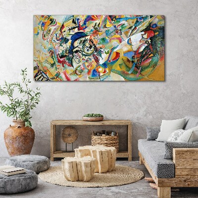 Obraz Canvas Kompozícia VII Kandinsky