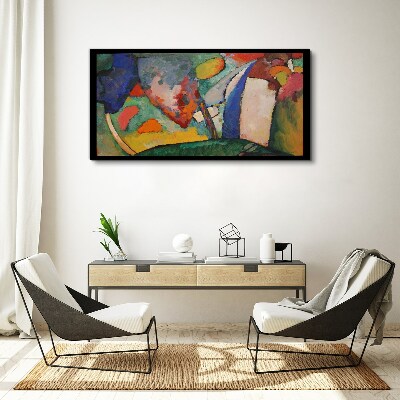 Obraz Canvas Vodopádová abstrakcia Kandinsky