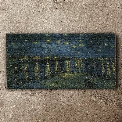 Obraz na plátne Hviezdna noc van Gogh