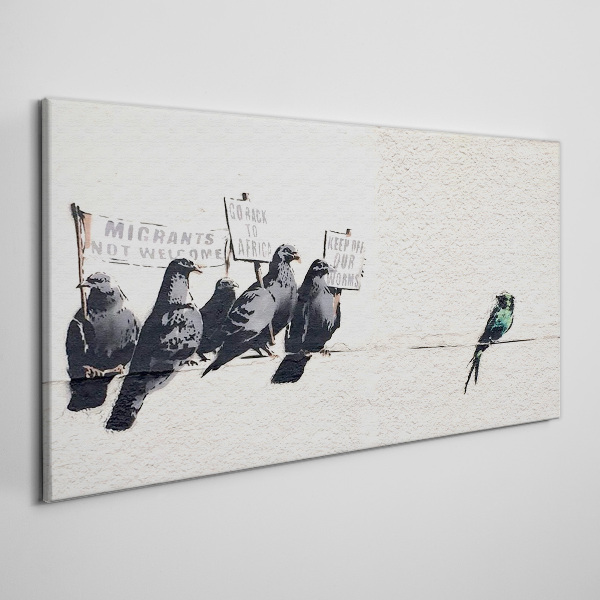 Obraz Canvas Vtáky a posolstvo migrácie