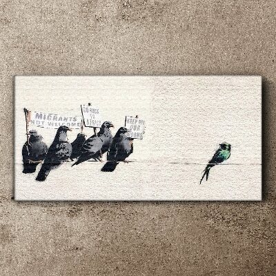Obraz Canvas Vtáky a posolstvo migrácie