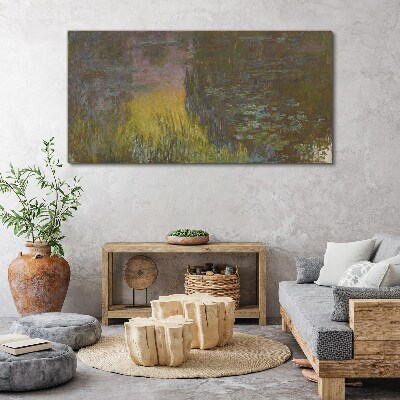 Obraz Canvas Zlatý odraz vo vode