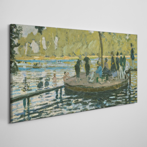 Obraz Canvas Letný deň na rieke
