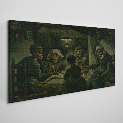 Obraz Canvas Večera v oblaku tieňa