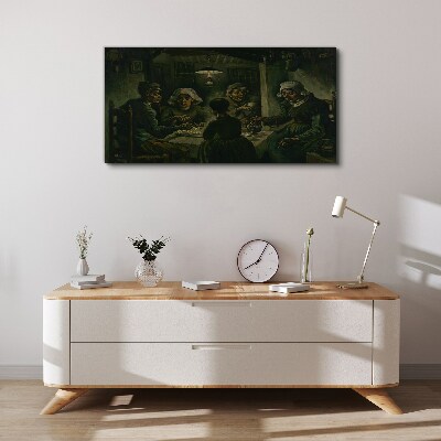 Obraz Canvas Večera v oblaku tieňa