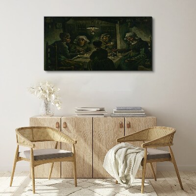 Obraz Canvas Večera v oblaku tieňa
