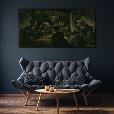 Obraz Canvas Večera v oblaku tieňa