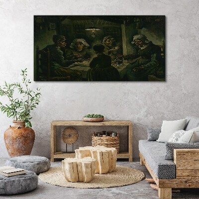 Obraz Canvas Večera v oblaku tieňa