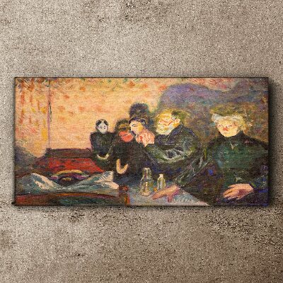 Obraz Canvas Smrť Edvard Munch