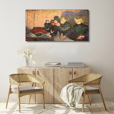 Obraz Canvas Smrť Edvard Munch