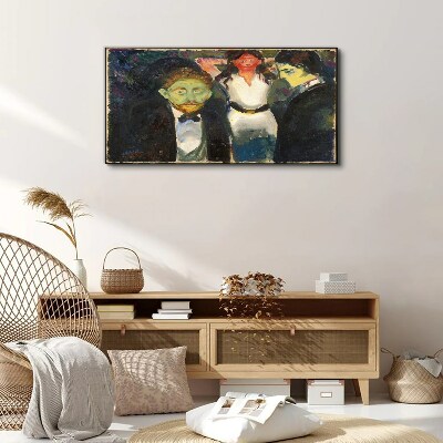 Obraz Canvas Žiarlivosť Edvard Munch