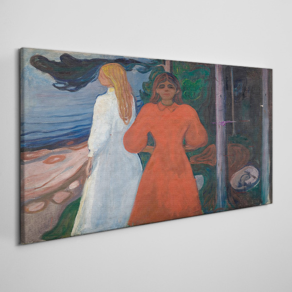 Obraz Canvas Studený vietor nad morom