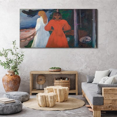 Obraz Canvas Studený vietor nad morom