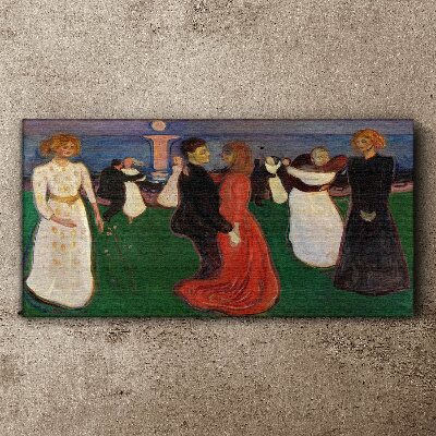 Obraz Canvas Tanec života Edvard Munch
