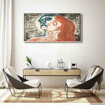 Obraz Canvas Intímny pohľad na emócie