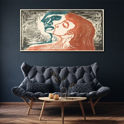 Obraz Canvas Intímny pohľad na emócie