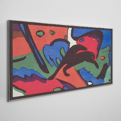 Obraz Canvas Abstraktné zloženie farieb