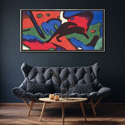 Obraz Canvas Modrý jazdec Vasily Kandinsky