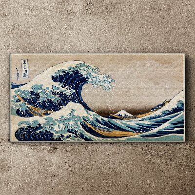 Obraz Canvas Kanagawa je veľká vlna