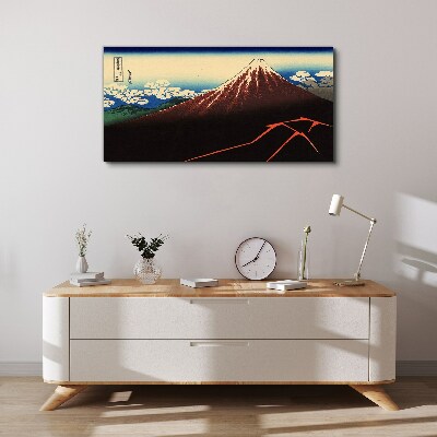 Obraz na plátne Mount Fuji v jarnom počasí