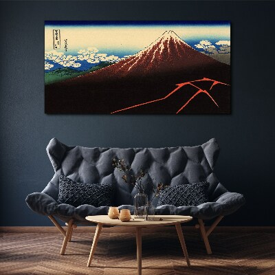 Obraz na plátne Mount Fuji v jarnom počasí