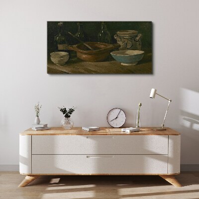 Obraz canvas Zátišie s nádobami