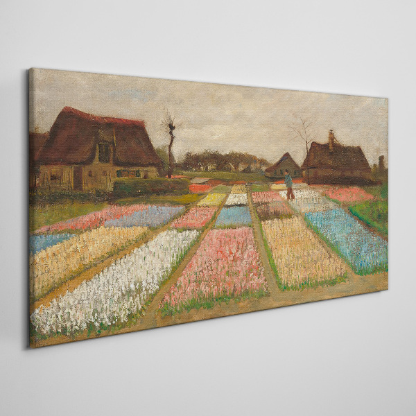 Obraz canvas Jarné tulipánové polia