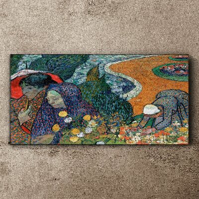 Obraz canvas Záhrada v Etten van Gogh