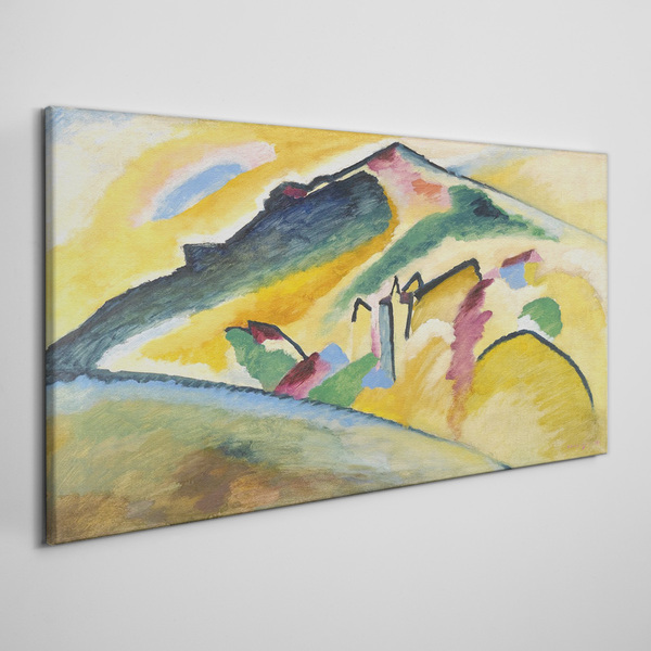 Obraz canvas Farby horskej krajiny