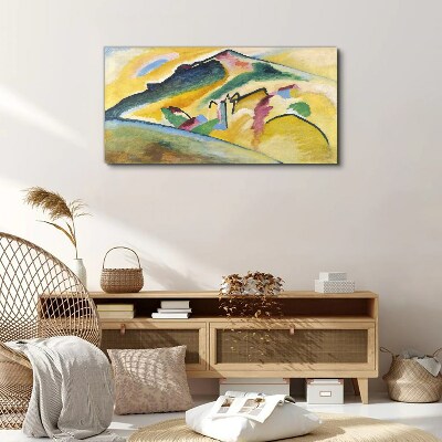 Obraz canvas Farby horskej krajiny