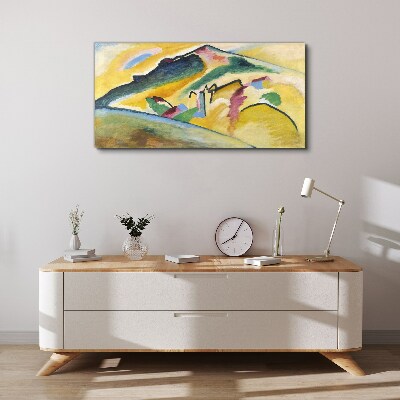 Obraz canvas Farby horskej krajiny