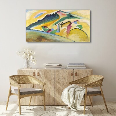 Obraz canvas Farby horskej krajiny