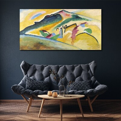 Obraz canvas Farby horskej krajiny