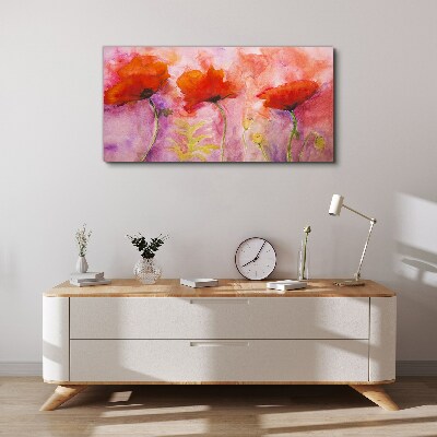 Obraz Canvas Kvetinový sen v odtieňoch ružovej