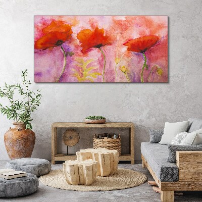 Obraz Canvas Kvetinový sen v odtieňoch ružovej