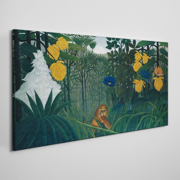 Obraz Canvas Tajomný les s divokou prírodou