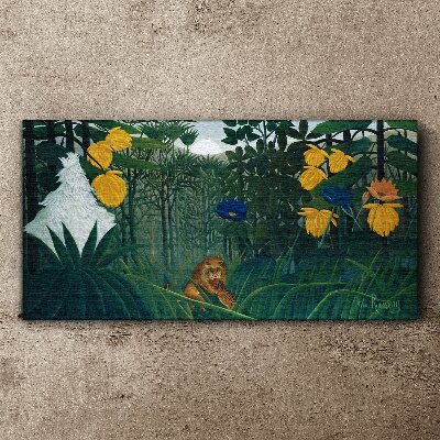 Obraz Canvas Tajomný les s divokou prírodou