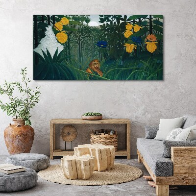 Obraz Canvas Tajomný les s divokou prírodou