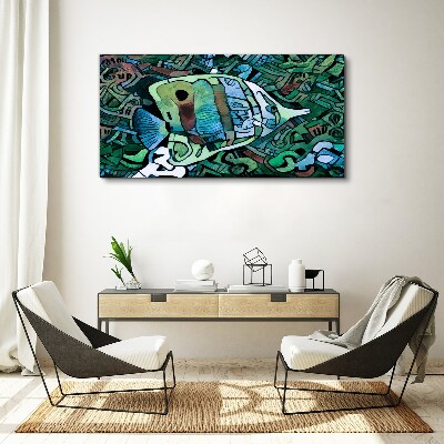 Obraz canvas Farebný rybí svet