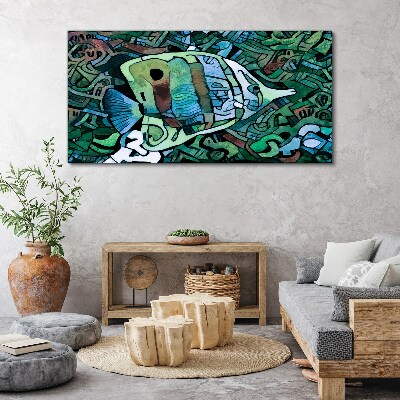 Obraz canvas Farebný rybí svet