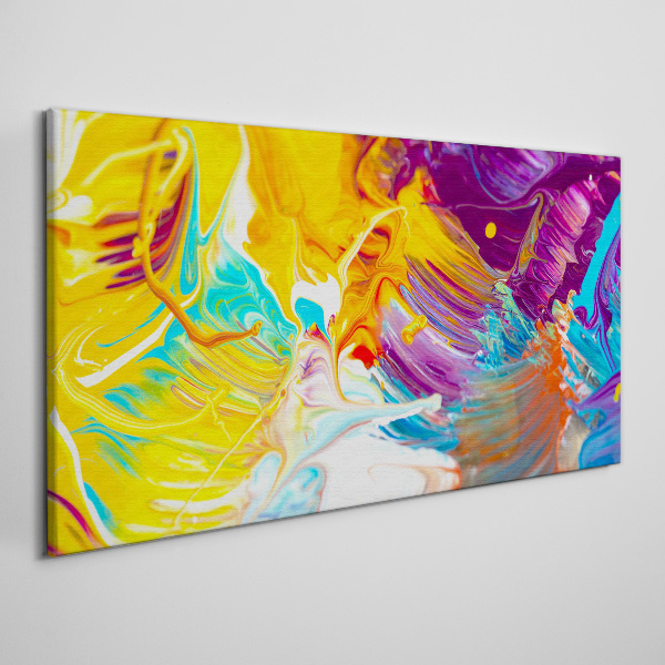 Obraz Canvas Dynamická explózia farieb