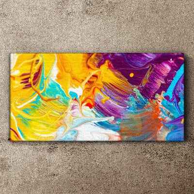 Obraz Canvas Dynamická explózia farieb