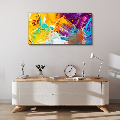 Obraz Canvas Dynamická explózia farieb