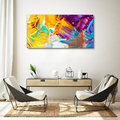 Obraz Canvas Dynamická explózia farieb